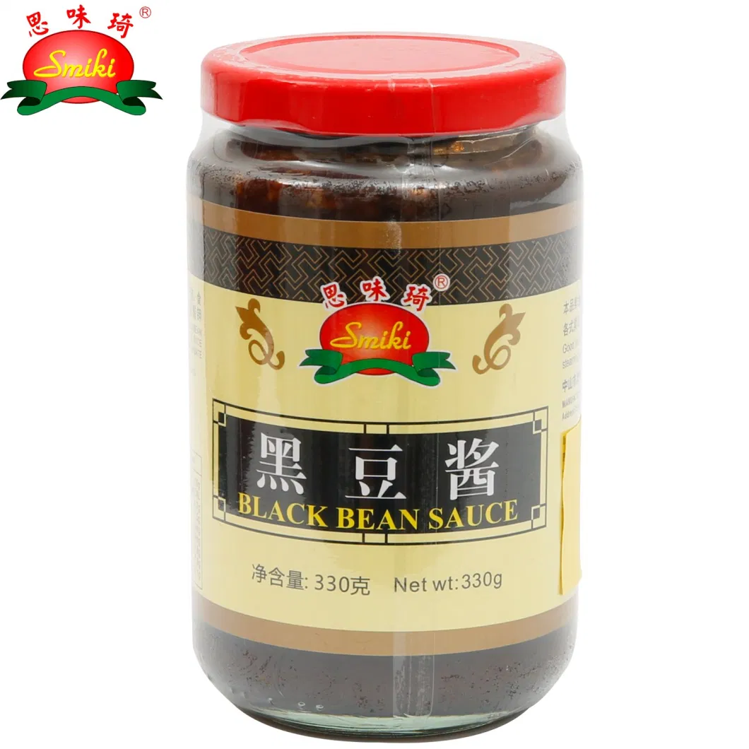 Smiki Brand Black Bean Sauce/Low Fodmap/Chinese Traditonal Condiments Seasoning for Cooking/Factory Origin-330g