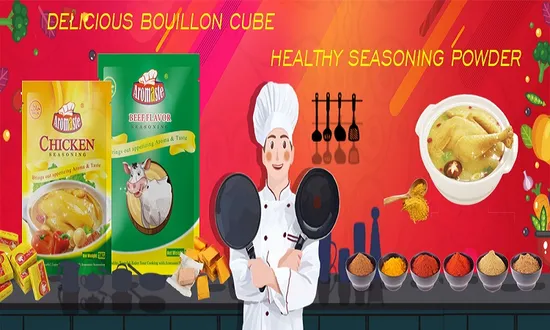 Condimento eccellente in polvere al gusto di pollo halal da 10 g/100 g/25 kg per zuppe/stufati