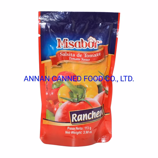Salsa di pomodoro del marchio Misabor 113G in self